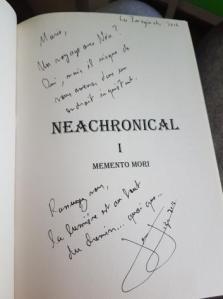 Néachronical tome 1 : Memento Mori Néachronical tome 1 : Memento Mori