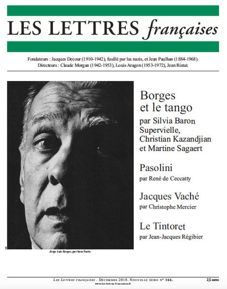 N° 166 – Les Lettres françaises de décembre 2018