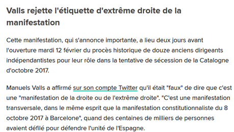 #Valls poursuit sa lutte contre le #socialisme… en Espagne, avec l’extrême-droite #VOX