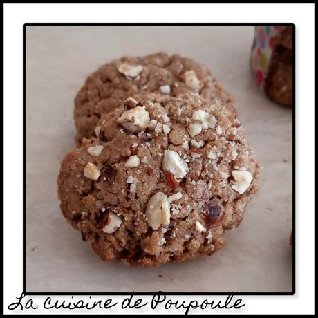 Cookies à la purée de noisette