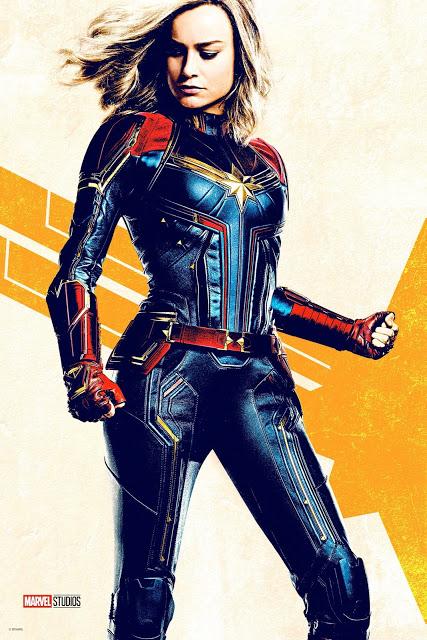 Nouvelles affiches US pour Captain Marvel signé Anna Boden et Ryan Fleck