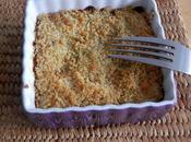 Crumble poireaux chèvre parmesan