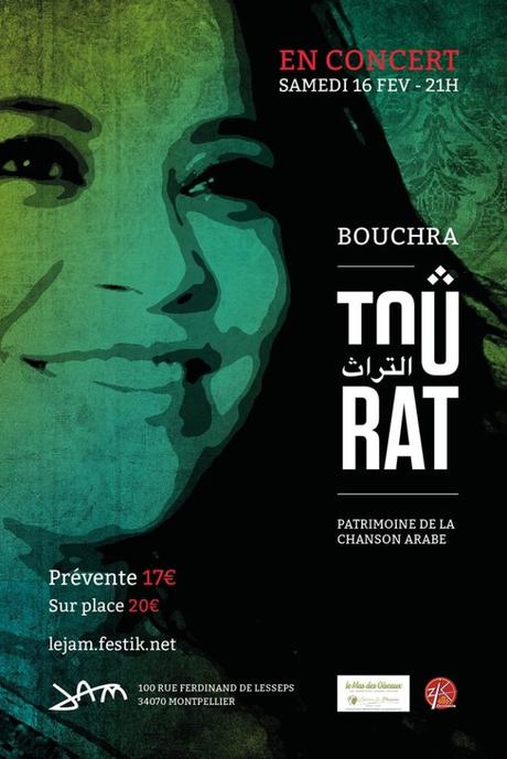 MONTPELLIER – Bouchra & Tourat au JAM – 16 février
