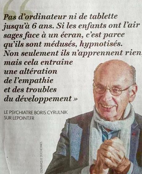 Les enfants devant un écran