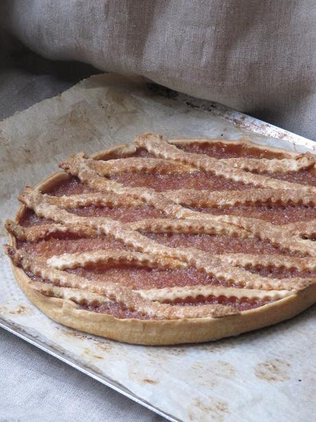 Tarte à la confiture d'ananas