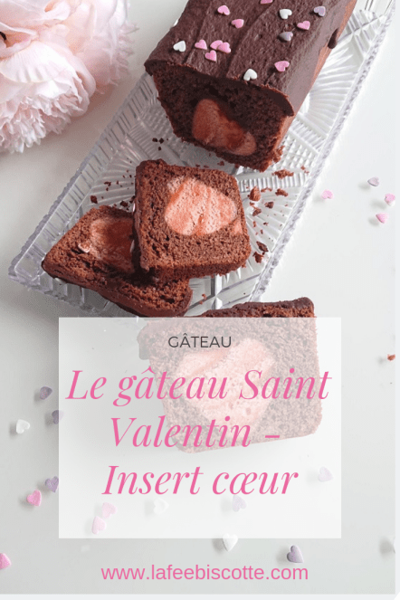 Le gâteau Saint Valentin – Insert cœur