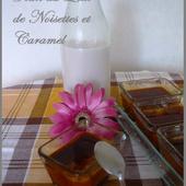 Flan au lait de noisettes et caramel - Les re7 de Colinette