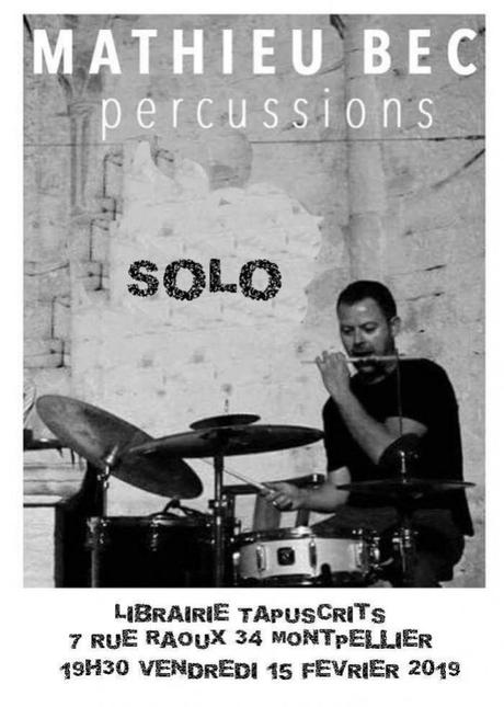 MONTPELLIER – Mat Bec chez TAPUSCRITS – 15 février