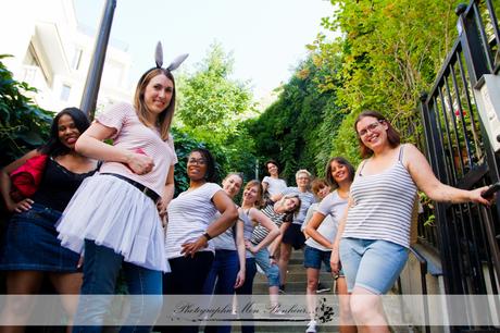 Séance photo à Paris enterrement de vie de jeune fille – Caroline – Shooting EVJF Séance photo à Paris enterrement de vie de jeune fille – Caroline – Shooting EVJF