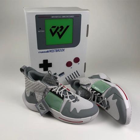 Des sneakers Game Boy signées Jordan et Russell Westbrook