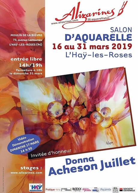 Salon d’aquarelle d’Haÿ les Roses 2019