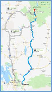 En route pour Jackson Hole…