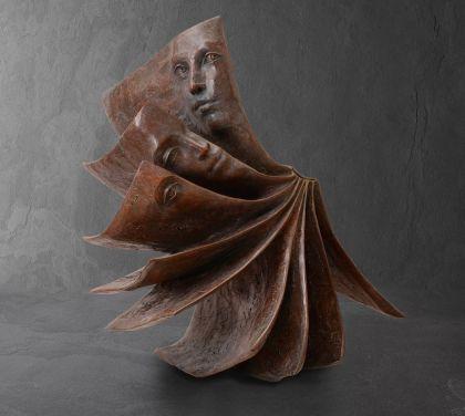 Sculptures livres en bronze de Paola Grizi