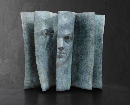 Sculptures livres en bronze de Paola Grizi