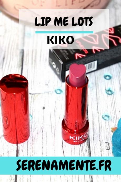 Lip me lots, le rouge à lèvres pour la Saint-Valentin par Kiko ? Mon avis ! Lip me lots, le rouge à lèvres pour la Saint-Valentin par Kiko ? Mon avis !