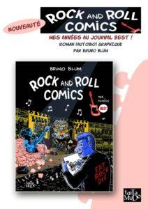 « Rock and Roll Comics » de Roland BLUM chez Tartamudo en Financement Participatif