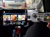 UBER équipé d’une console Nintendo