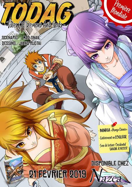 TODAG de Nazca éditions le 21 février en librairie