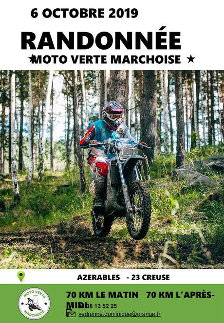 Rando Moto Verte Marchoise le 6 octobre 2019 à Azerables (23)