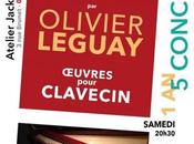 CONCERT L'ATELIER Jacki Maréchal Oyonnax samedi février 20h30 aura lieu dernier cinq concerts l’intégrale Louis Couperin Olivier Leguay.