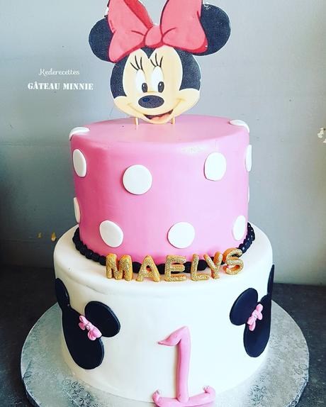 Gâteau 2 étages Minnie Gâteau 2 étages Minnie