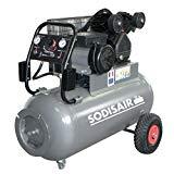 - image - Compresseur 100 Litres en V Bicylindre en fonte 230Vmono - image -