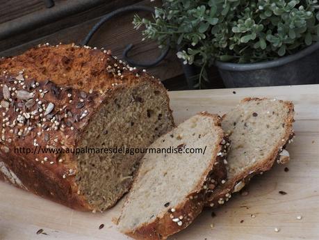 Pain rapide aux graines,sans levée à *l'épeautre T150* et Fiberpasta* ou Fiberpro*