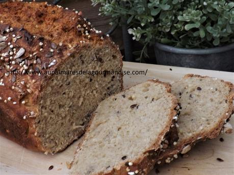 Pain rapide aux graines,sans levée à *l'épeautre T150* et Fiberpasta* ou Fiberpro*