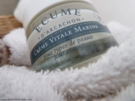 Ecume d'Arcachon, Crème vitale marine : fabuleuse !