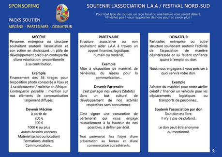Appel à Sponsoring : Festival NORD SUD Sète