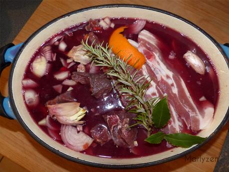 Sanglier et sa marinade parfumée Sanglier et sa marinade parfumée