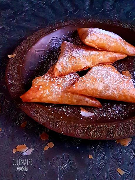 Briouates de pommes au safran