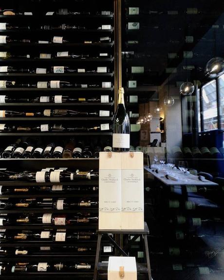 Menu Déjeuner chez Substance La sélection remarquable des bouteilles