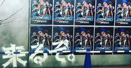 Jump Force : une pub en trompe l’oeil dans le métro Jump Force : une pub en trompe l’oeil dans le métro