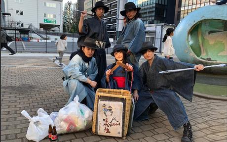 Au Japon, des Samouraïs spécialistes de la propreté des rues