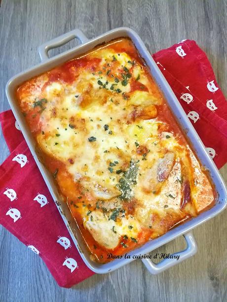 Poulet à la Parmesane pour un faire rentrer le soleil