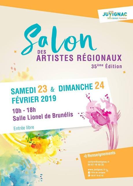 JUVIGNAC – 35e Salon des Artistes Régionaux – 23/24 février