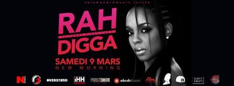 Rah Digga en concert exceptionnel !
