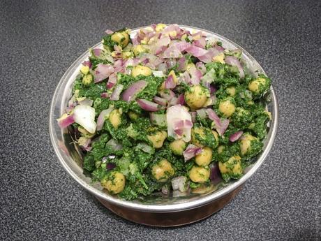 Chole ? – Pois chiches aux épinards (chana palak)