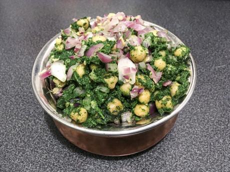 Chole ? – Pois chiches aux épinards (chana palak)