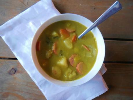 Potage hollandais – erwtensoep au thermomix