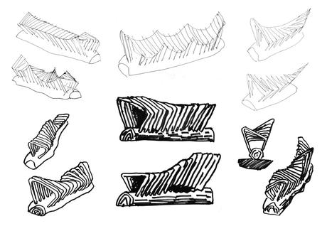 FUNGI le banc recyclé par Akos Huber FUNGI le banc recyclé par Akos Huber