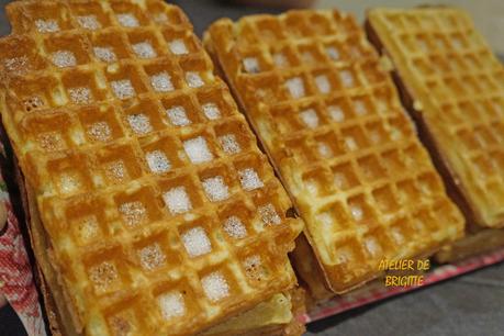 Gaufre légère aux pépites de chocolat