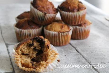 Muffins façon bananabread