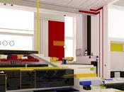 appartement inspiré peintre Mondrian