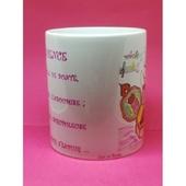 Mug Prénom avec dessin original Lily la Plume 8