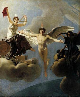 Regnault, La libertÃ© ou la mort, 1795, 60x49cm, huile sur toile, Kunsthalle,  Hambourg Source: http://fr.academic.ru/dic.nsf/frwiki/859396