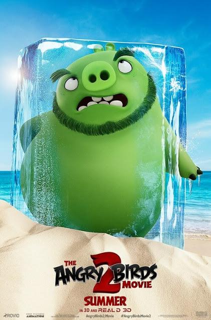 Affiches personnages US pour Angry Birds 2 : Copains comme Cochons Affiches personnages US pour Angry Birds 2 : Copains comme Cochons