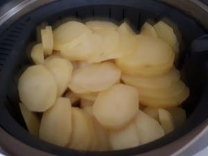 Gratin de pommes de terre au Chorizo Cliquer sur les photographies pour les agrandir