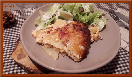 Gratin de pommes de terre au Chorizo Gratin de pommes de terre au Chorizo